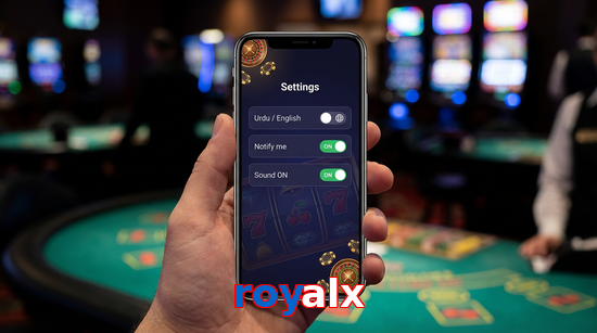 Game list for Royalx app section